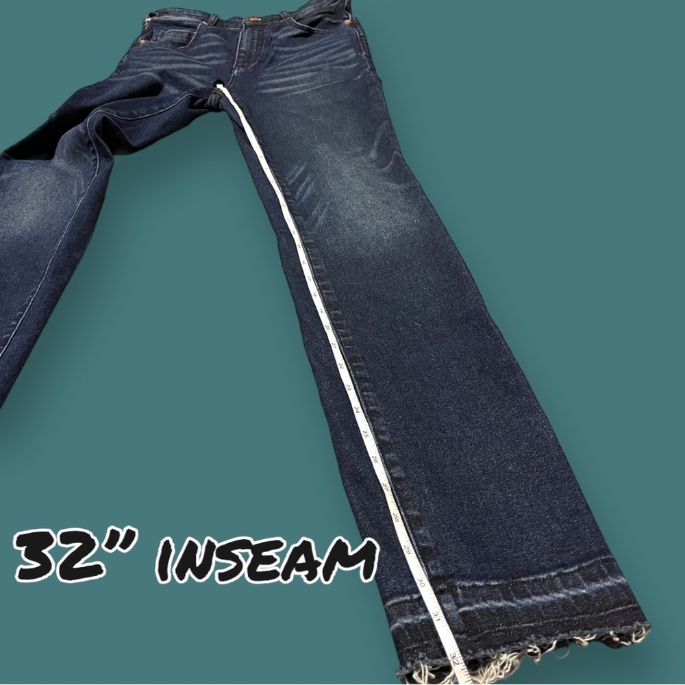 EUC Pilcro and the Letterpress cigarette style jeans with let out hem. Size 26 - Picture 4 of 11